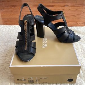 Michael Kors Damita Leather Sandal